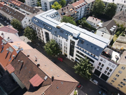 Krombergstr Stuttgart Straßenzug Luftaufnahme